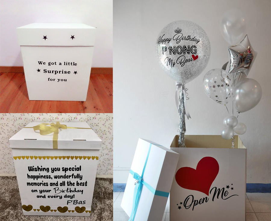 Các mẫu hộp quà sinh nhật Đẹp và Độc Đáo cự kỳ ý nghĩa